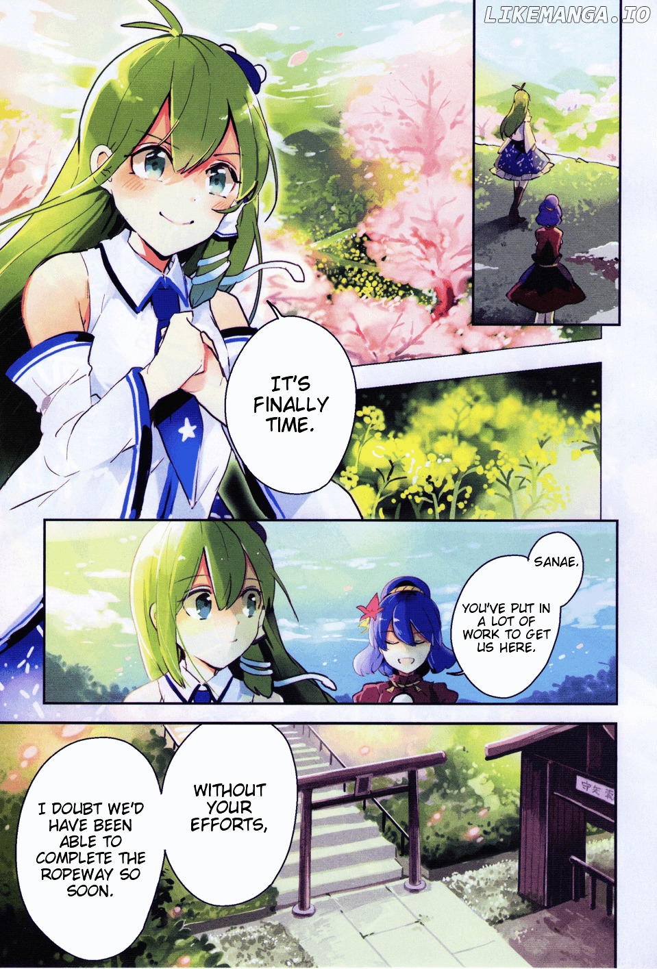 Touhou Ibarakasen - Wild and Horned Hermit chapter 39 - page 1