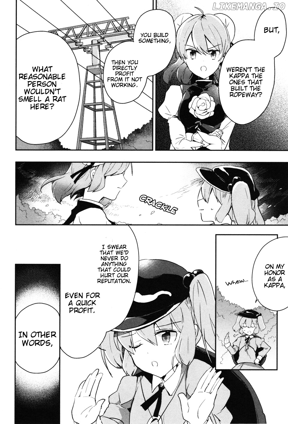 Touhou Ibarakasen - Wild and Horned Hermit chapter 39 - page 14