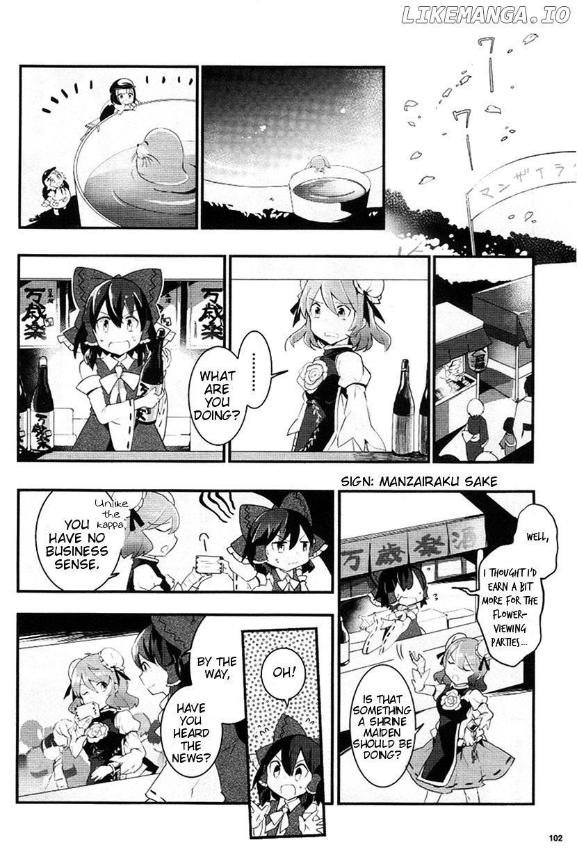 Touhou Ibarakasen - Wild and Horned Hermit chapter 22 - page 24