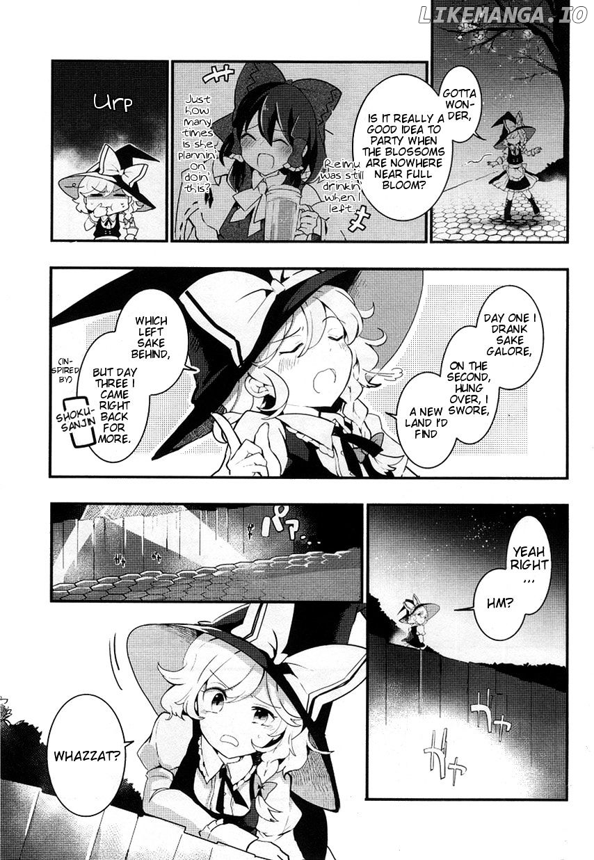 Touhou Ibarakasen - Wild and Horned Hermit chapter 22 - page 3