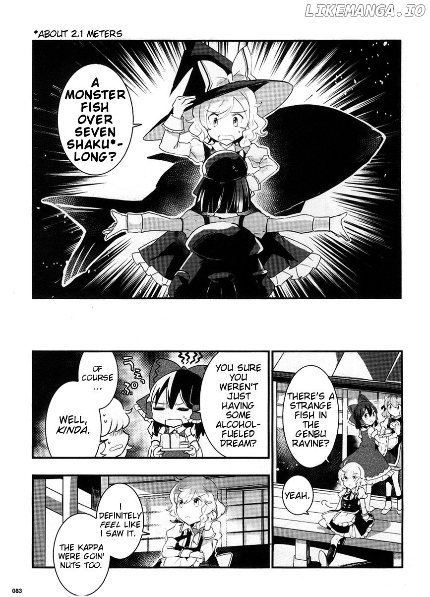 Touhou Ibarakasen - Wild and Horned Hermit chapter 22 - page 5