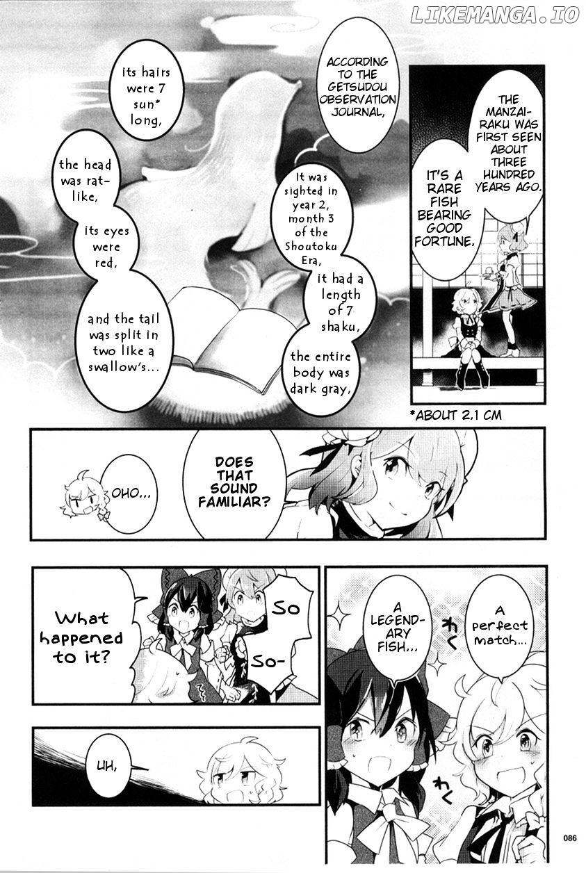 Touhou Ibarakasen - Wild and Horned Hermit chapter 22 - page 8