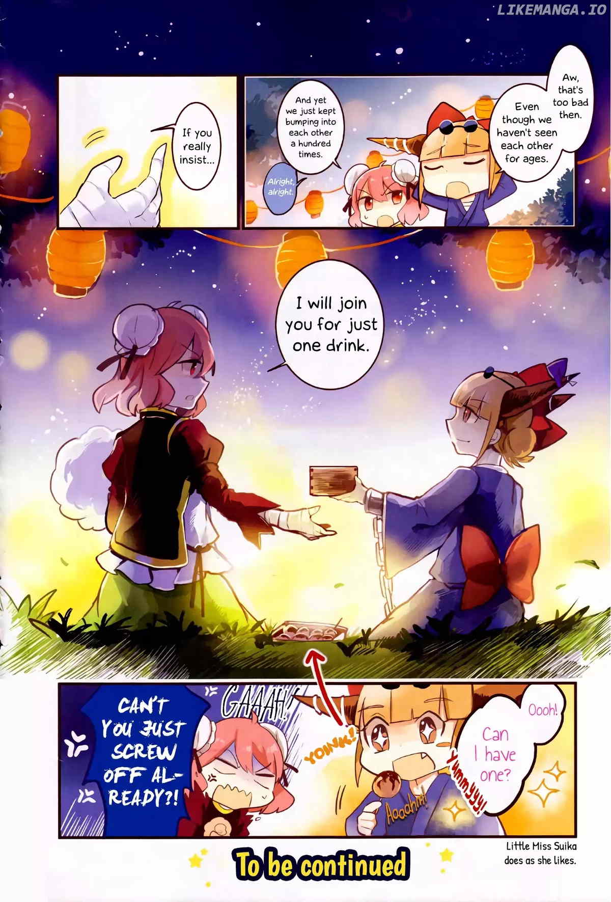 Touhou Ibarakasen - Wild and Horned Hermit chapter 20.1 - page 4