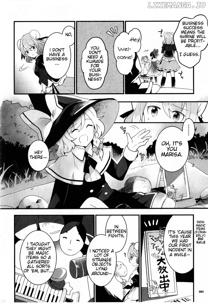 Touhou Ibarakasen - Wild and Horned Hermit chapter 20 - page 6
