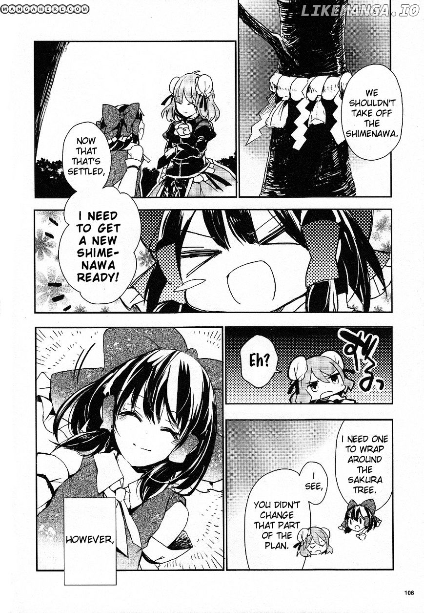 Touhou Ibarakasen - Wild and Horned Hermit chapter 15 - page 28