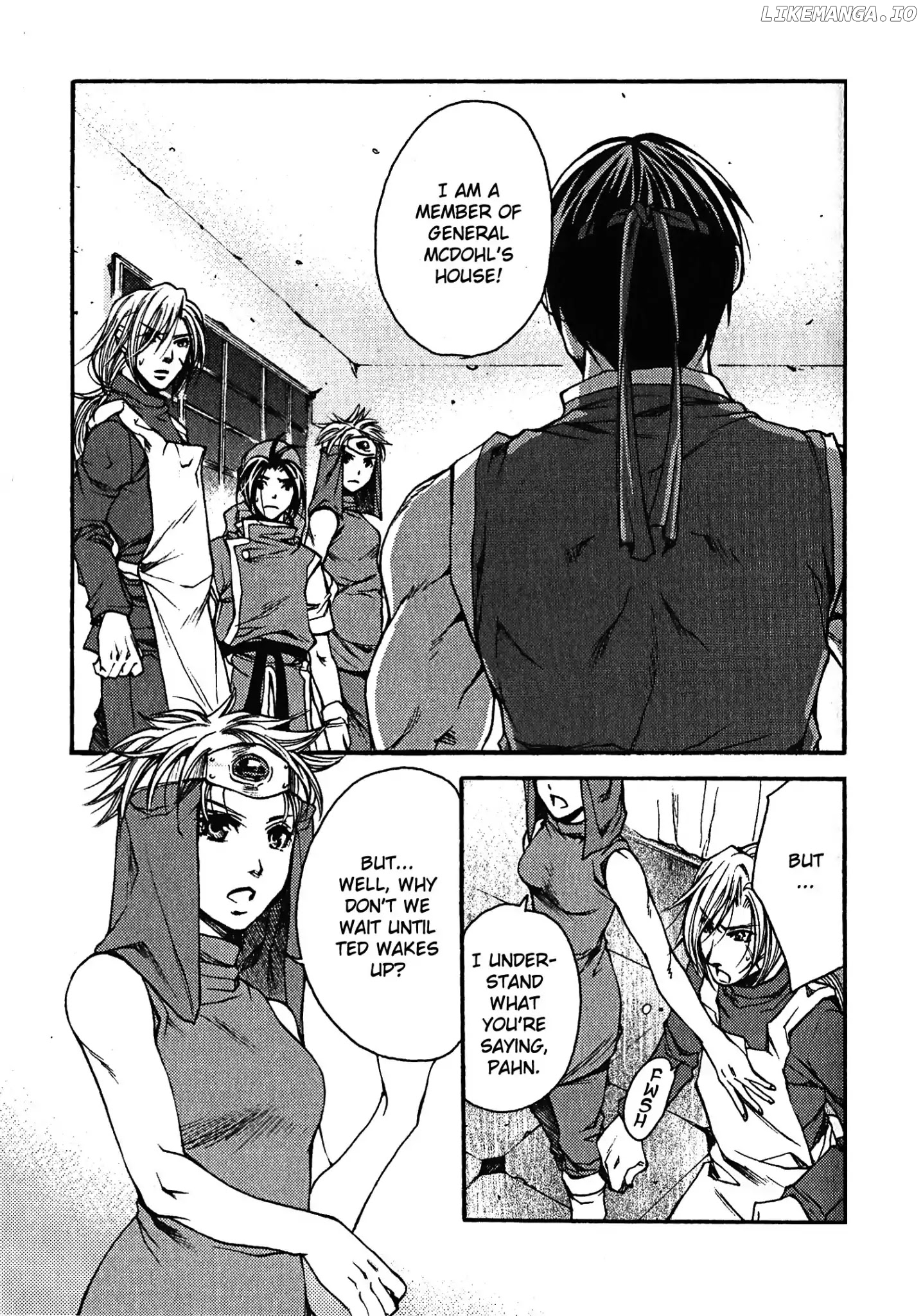 Gensou Suikoden - Uketsugareshi Monshiyou chapter 8 - page 15