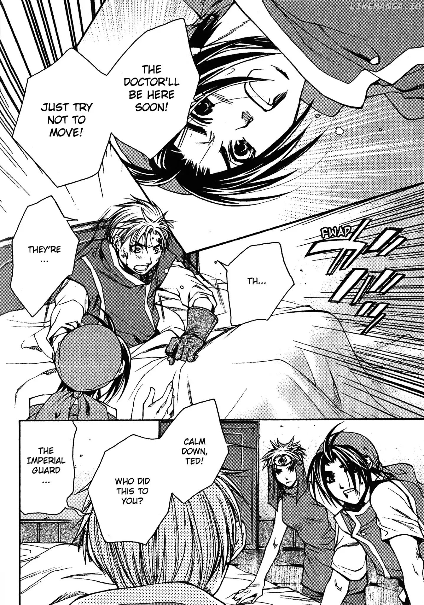 Gensou Suikoden - Uketsugareshi Monshiyou chapter 8 - page 4