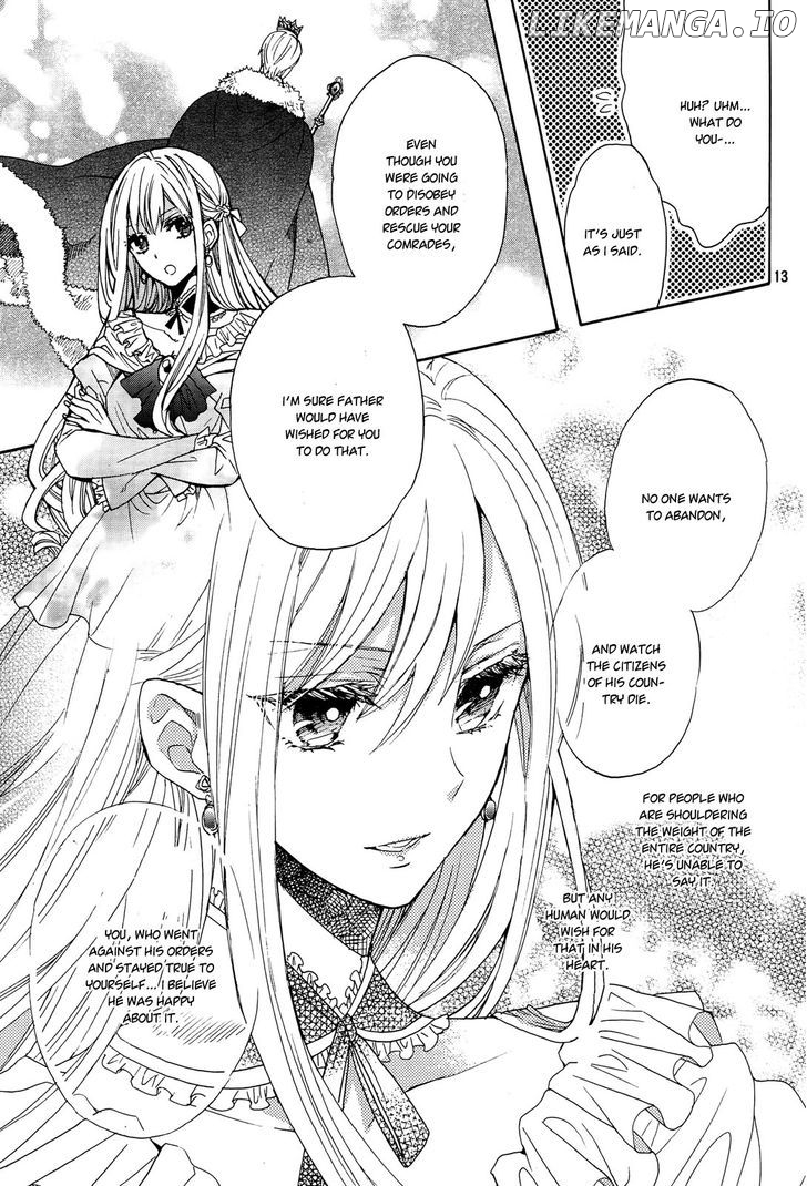 Okobore Hime to Entaku no Kishi chapter 9 - page 16