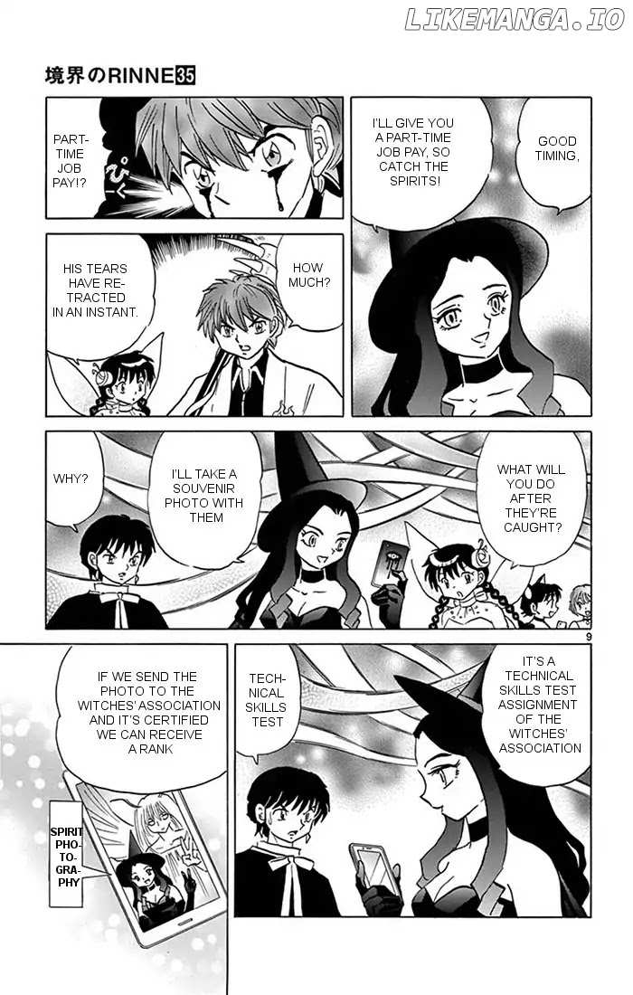 Kyoukai no Rinne Chapter 348 - page 9