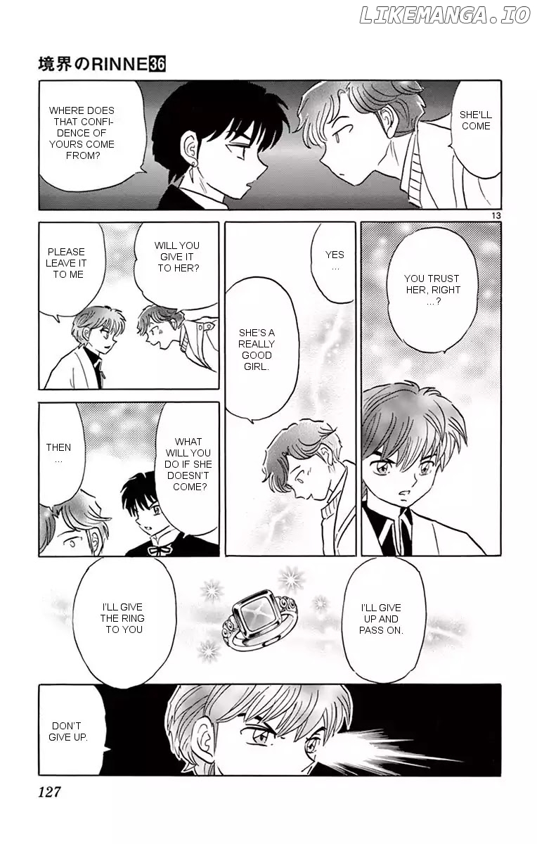 Kyoukai no Rinne Chapter 355 - page 13