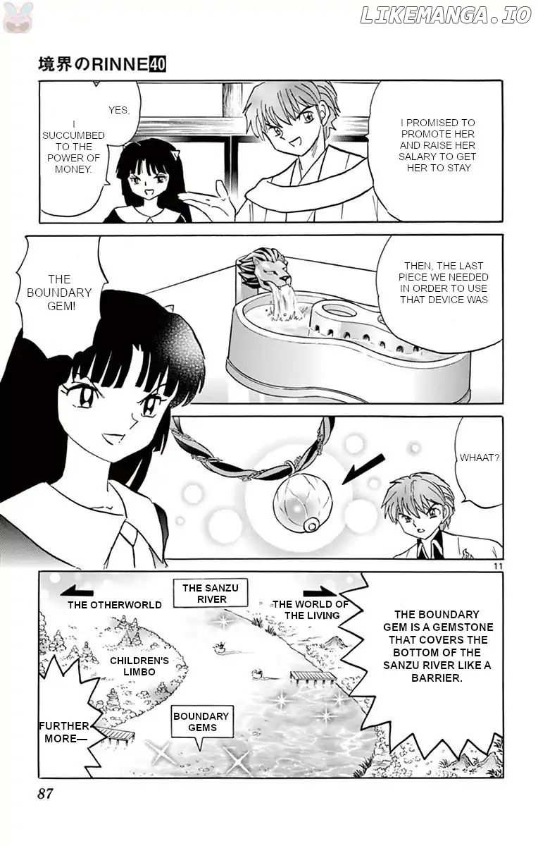 Kyoukai no Rinne Chapter 393 - page 11