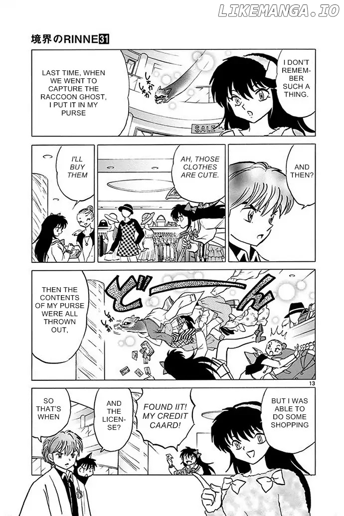 Kyoukai no Rinne Chapter 302 - page 13