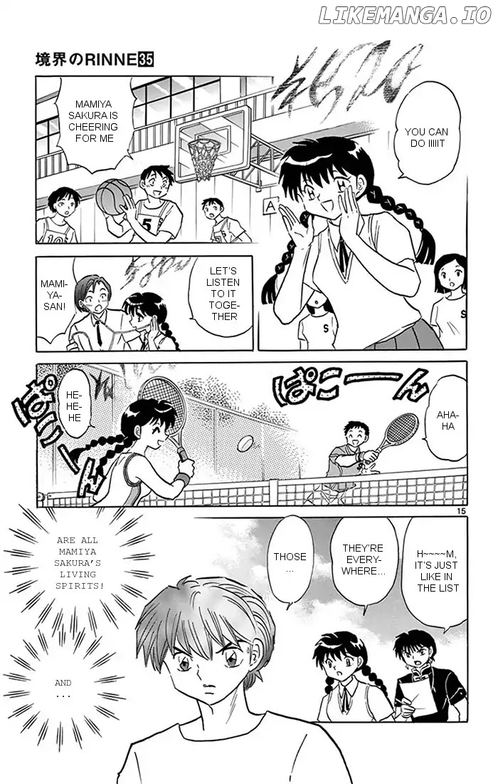 Kyoukai no Rinne Chapter 343 - page 15
