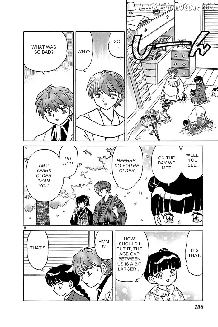 Kyoukai no Rinne Chapter 317 - page 8