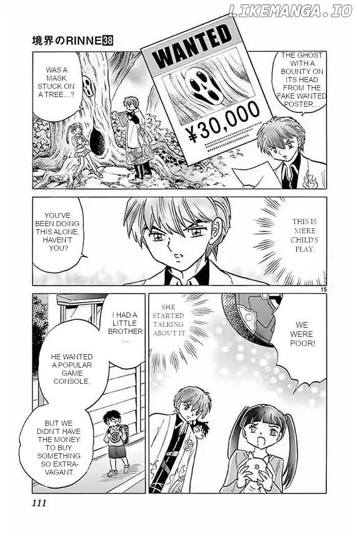 Kyoukai no Rinne Chapter 374 - page 15