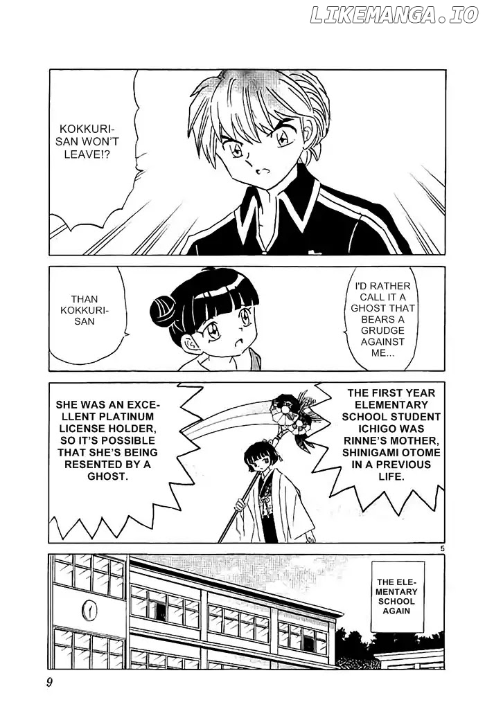 Kyoukai no Rinne Chapter 319 - page 5