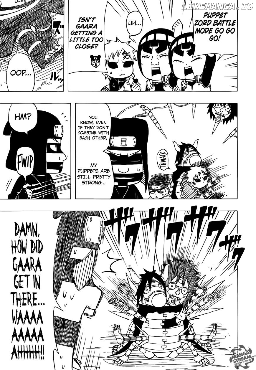 Rock Lee No Seishun Full-Power Ninden chapter 26 - page 6