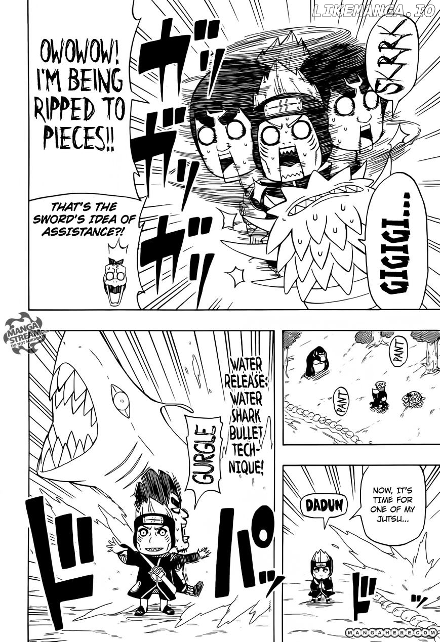 Rock Lee No Seishun Full-Power Ninden chapter 21 - page 17