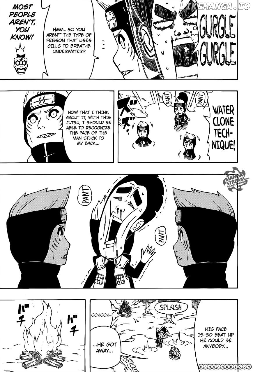 Rock Lee No Seishun Full-Power Ninden chapter 21 - page 18