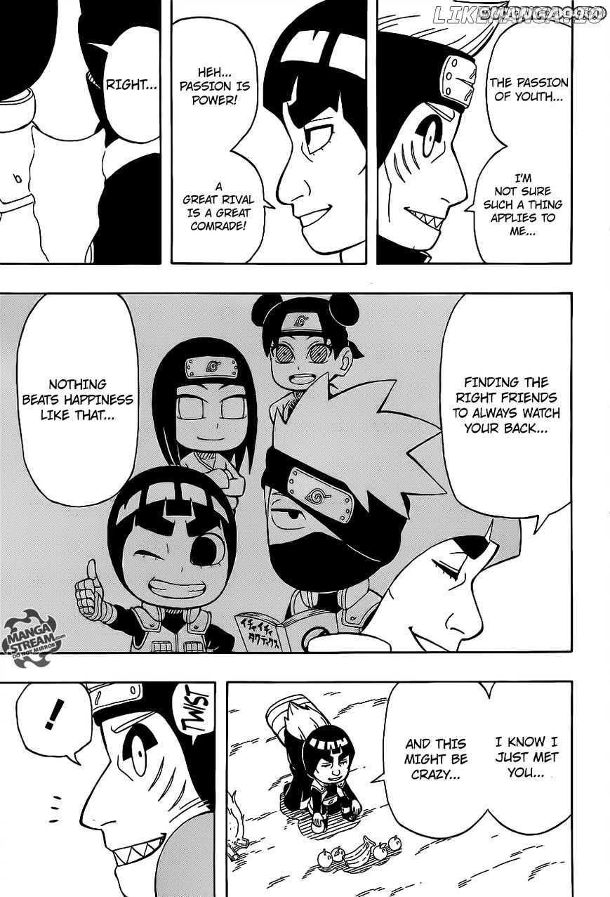 Rock Lee No Seishun Full-Power Ninden chapter 21 - page 20