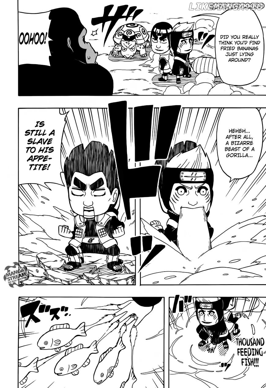 Rock Lee No Seishun Full-Power Ninden chapter 21 - page 23