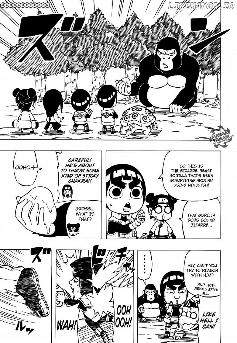 Rock Lee No Seishun Full-Power Ninden chapter 21 - page 4