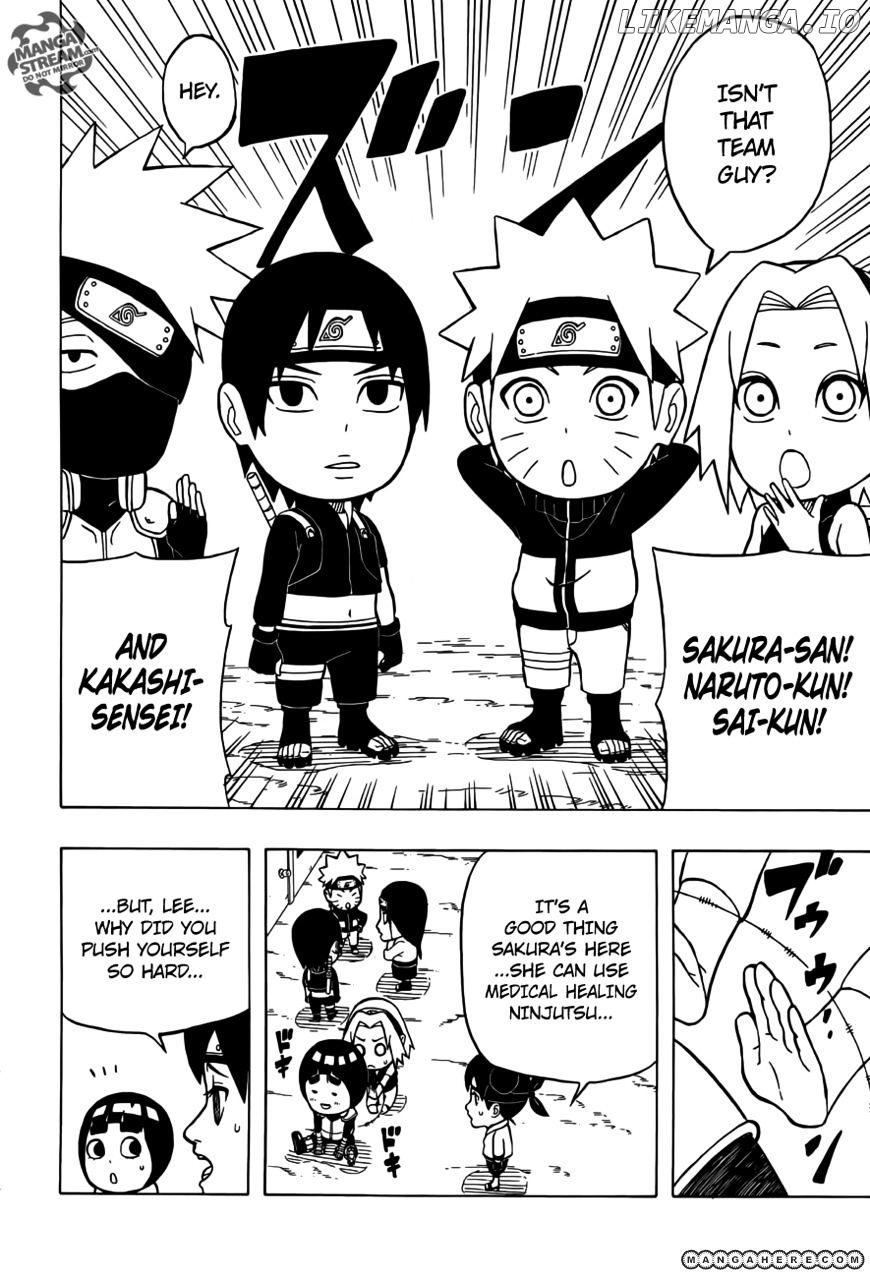 Rock Lee No Seishun Full-Power Ninden chapter 8 - page 11