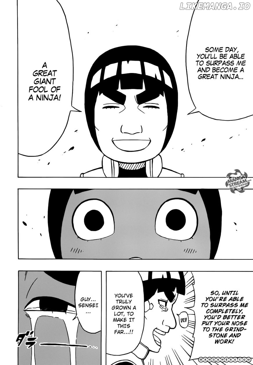 Rock Lee No Seishun Full-Power Ninden chapter 8 - page 31