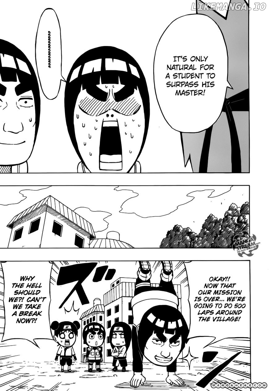 Rock Lee No Seishun Full-Power Ninden chapter 8 - page 8