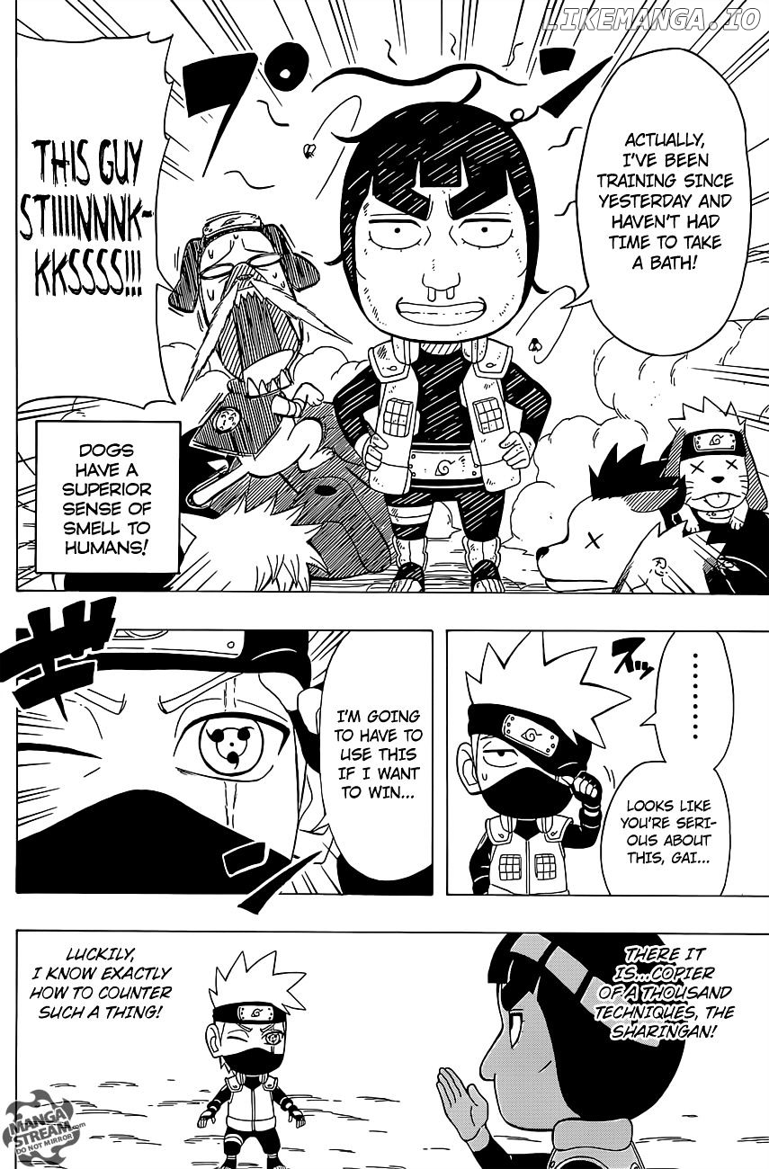 Rock Lee No Seishun Full-Power Ninden chapter 29 - page 13