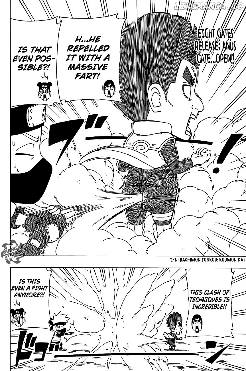 Rock Lee No Seishun Full-Power Ninden chapter 29 - page 17