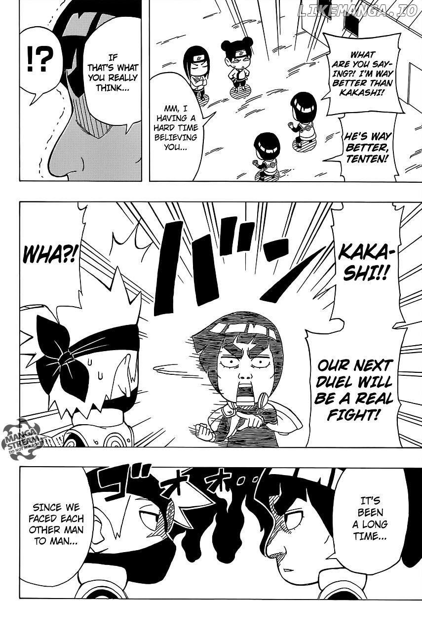 Rock Lee No Seishun Full-Power Ninden chapter 29 - page 7