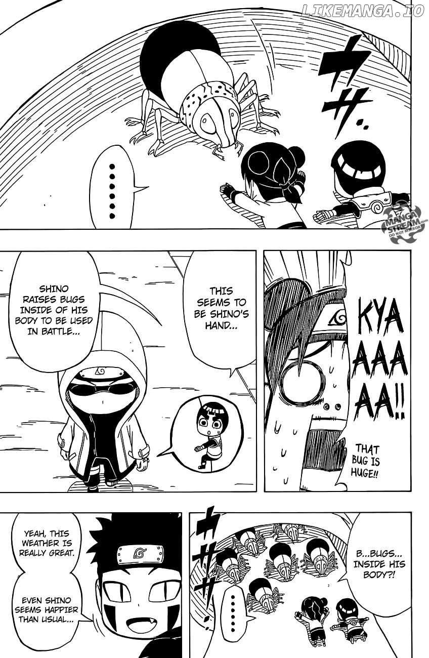 Rock Lee No Seishun Full-Power Ninden chapter 30 - page 14