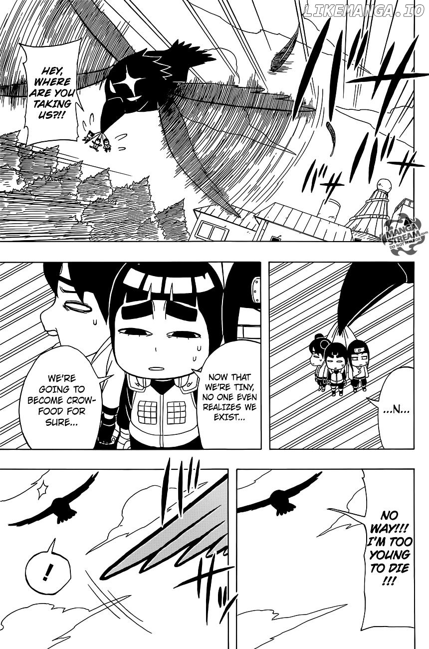 Rock Lee No Seishun Full-Power Ninden chapter 30 - page 22