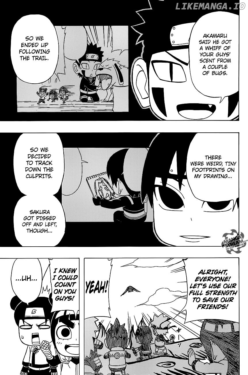 Rock Lee No Seishun Full-Power Ninden chapter 30 - page 24