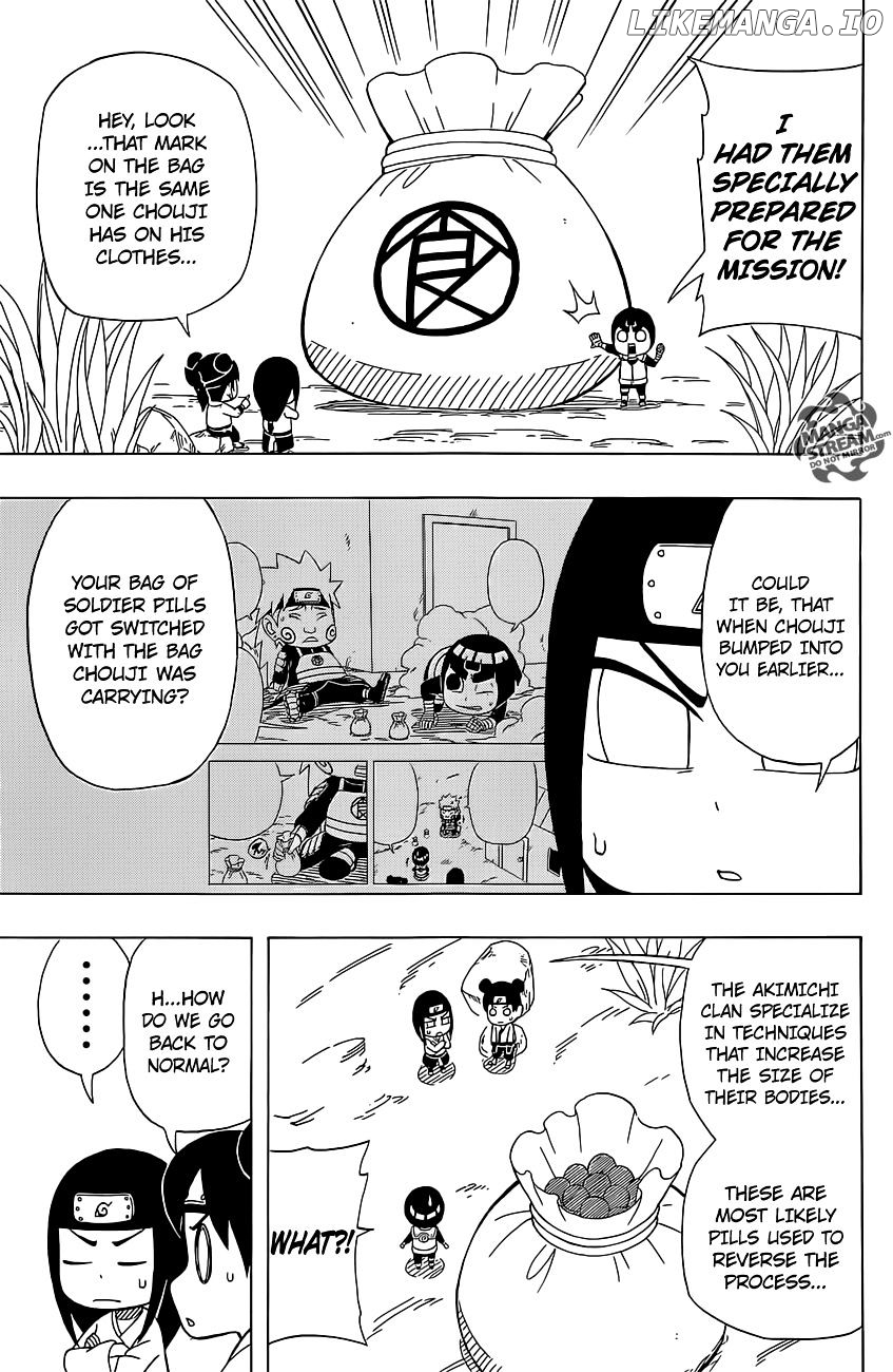 Rock Lee No Seishun Full-Power Ninden chapter 30 - page 6