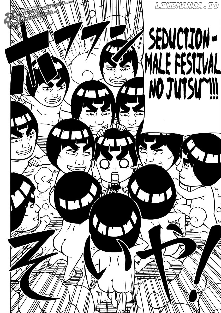 Rock Lee No Seishun Full-Power Ninden chapter 5.5 - page 19