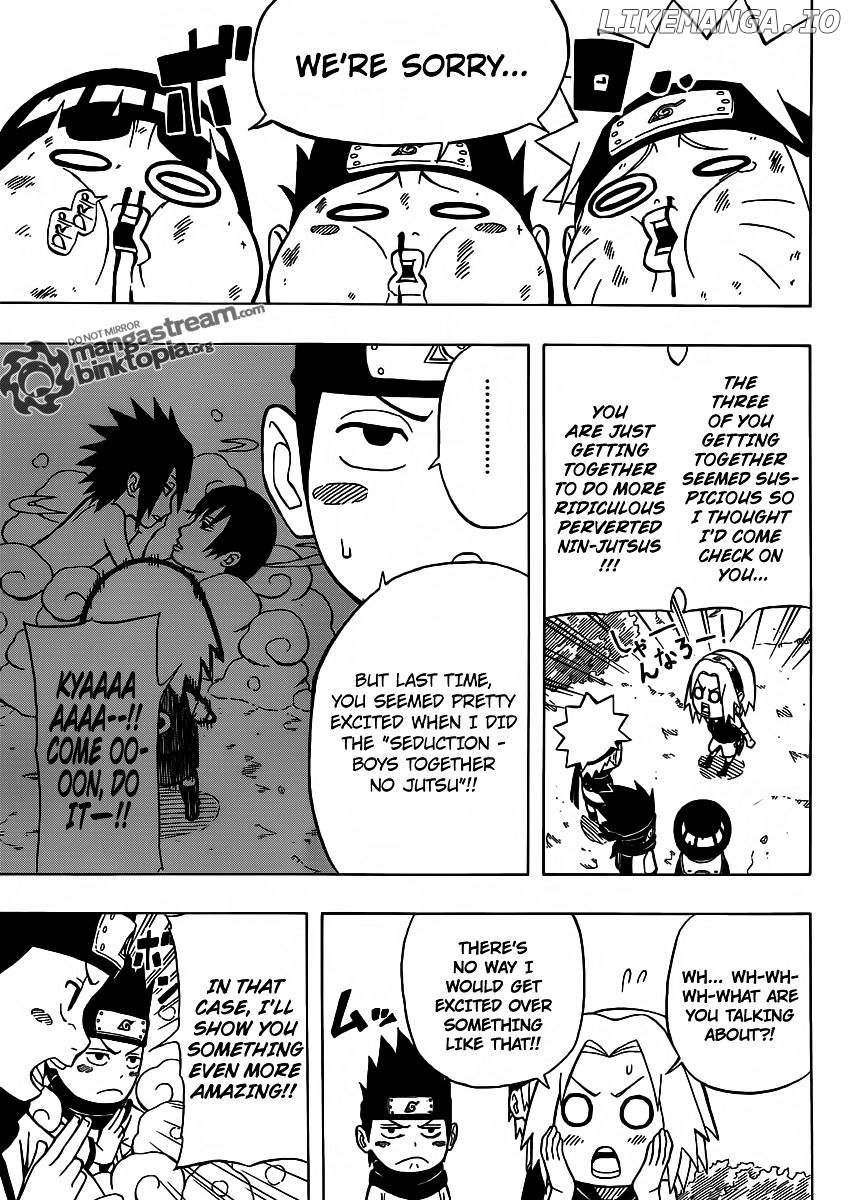 Rock Lee No Seishun Full-Power Ninden chapter 5.5 - page 6