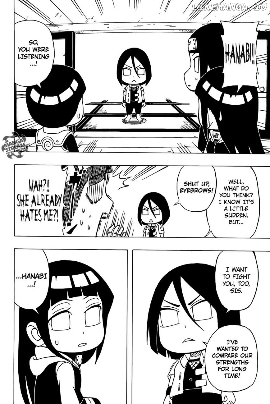 Rock Lee No Seishun Full-Power Ninden chapter 34 - page 10