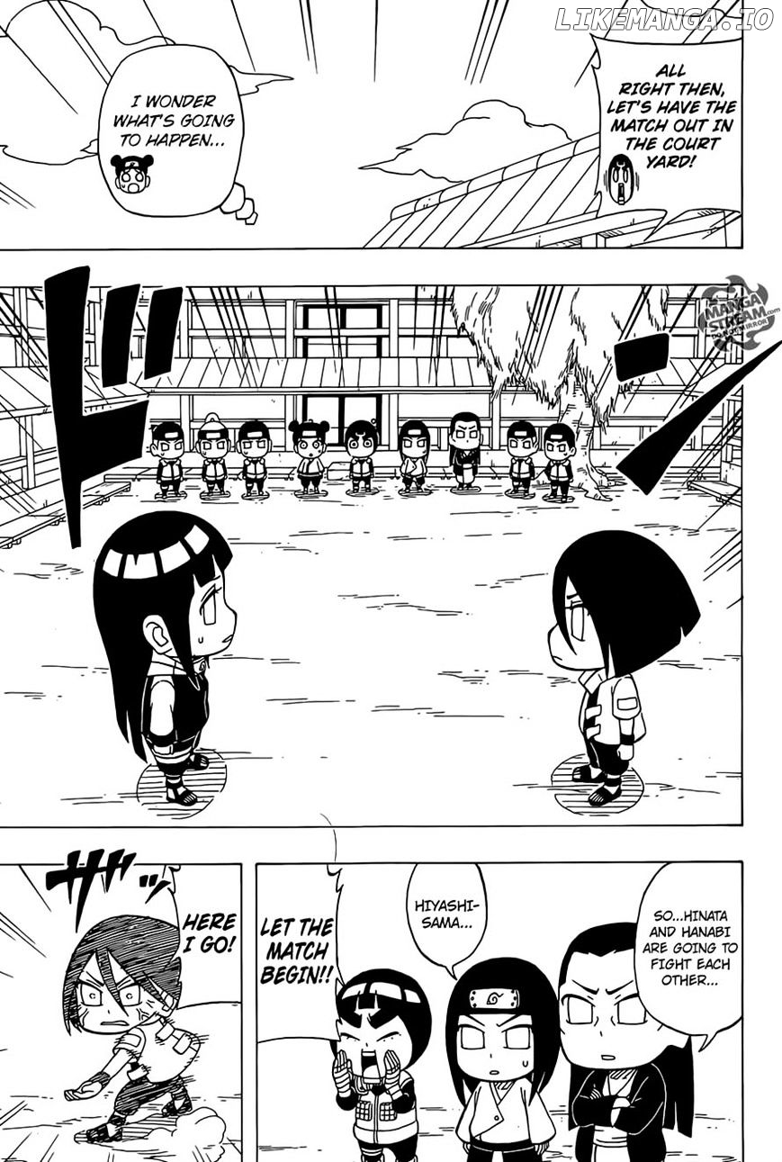 Rock Lee No Seishun Full-Power Ninden chapter 34 - page 11
