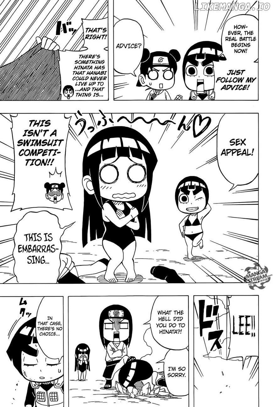 Rock Lee No Seishun Full-Power Ninden chapter 34 - page 13