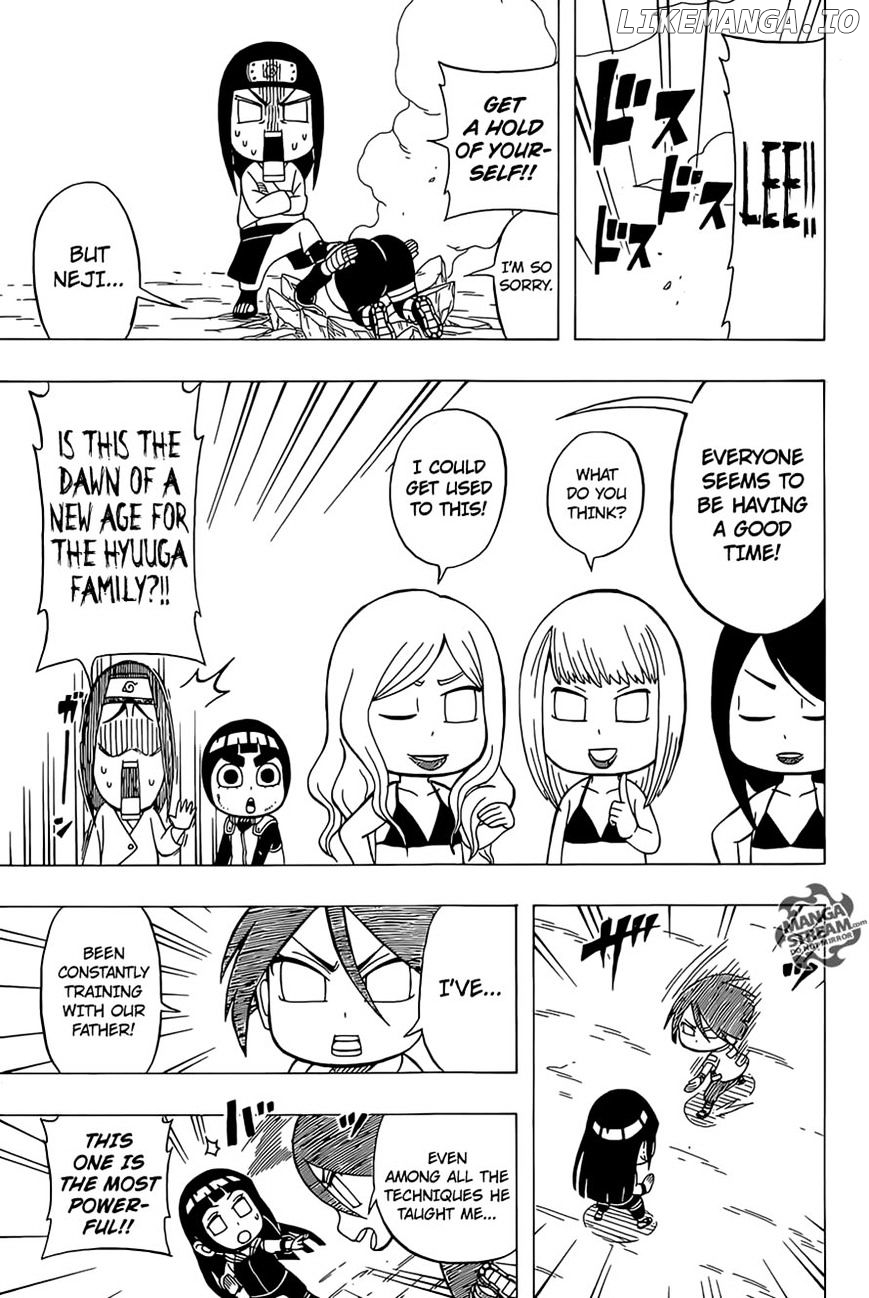 Rock Lee No Seishun Full-Power Ninden chapter 34 - page 15