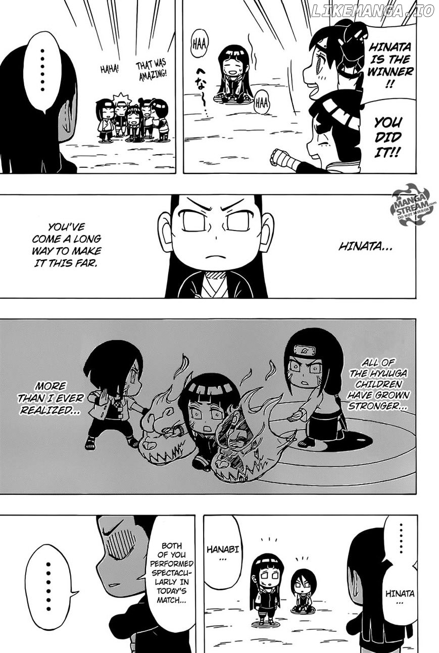 Rock Lee No Seishun Full-Power Ninden chapter 34 - page 23