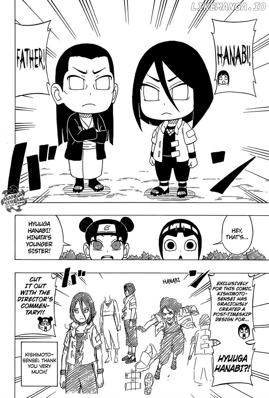 Rock Lee No Seishun Full-Power Ninden chapter 34 - page 4