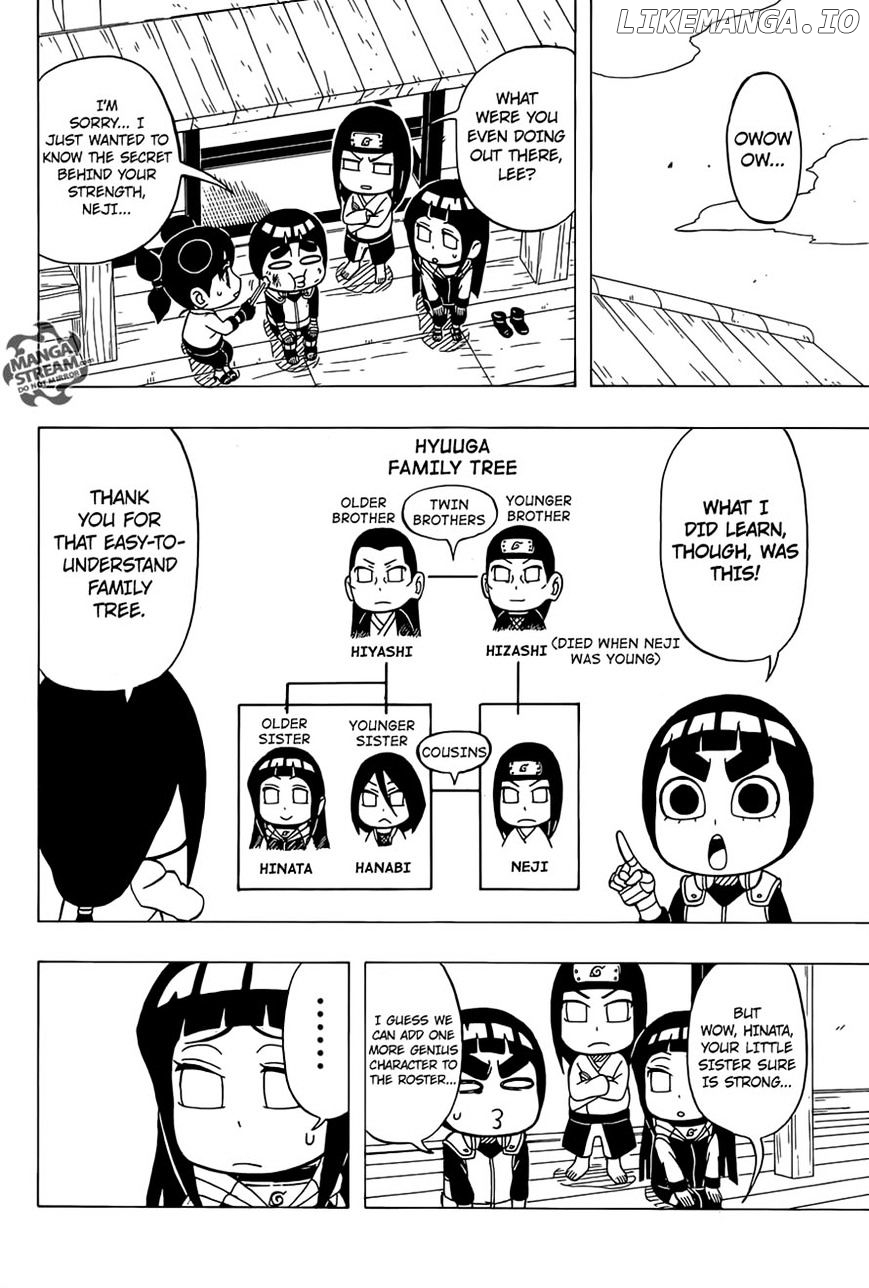 Rock Lee No Seishun Full-Power Ninden chapter 34 - page 6