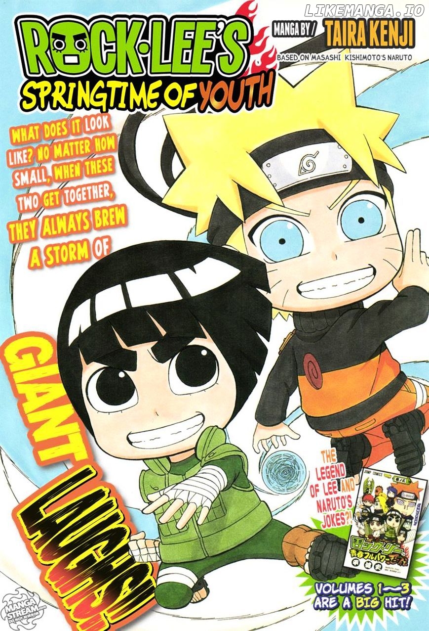 Rock Lee No Seishun Full-Power Ninden chapter 24 - page 1