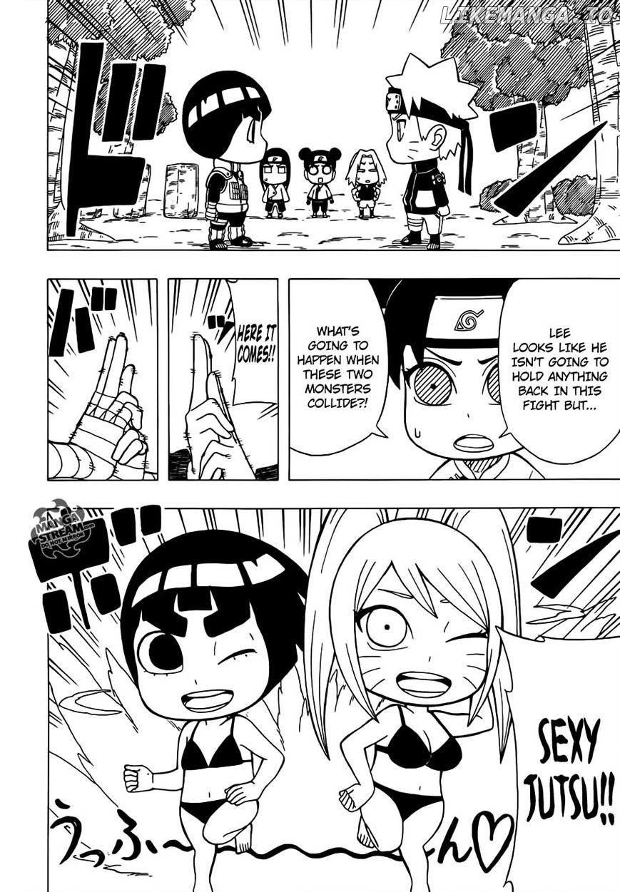 Rock Lee No Seishun Full-Power Ninden chapter 24 - page 11