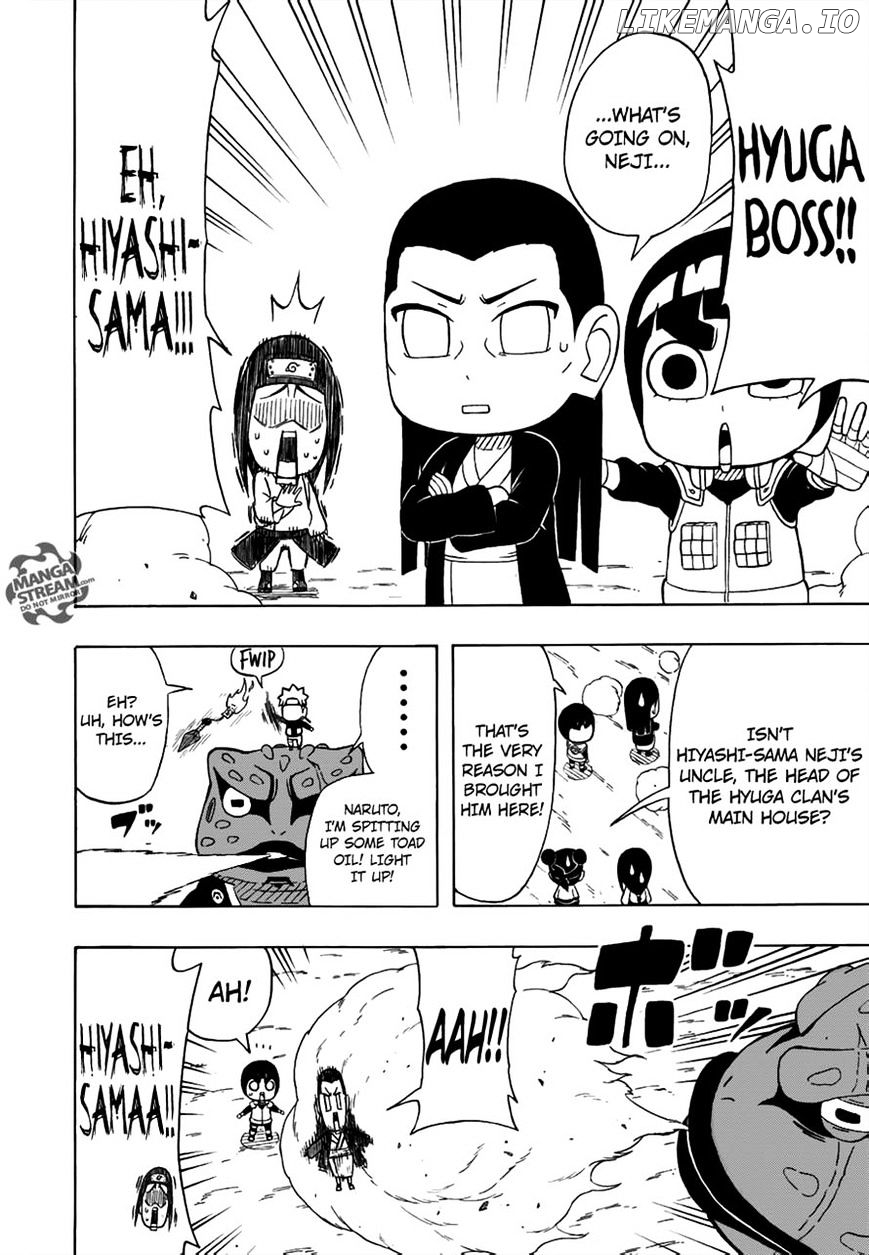 Rock Lee No Seishun Full-Power Ninden chapter 24 - page 15