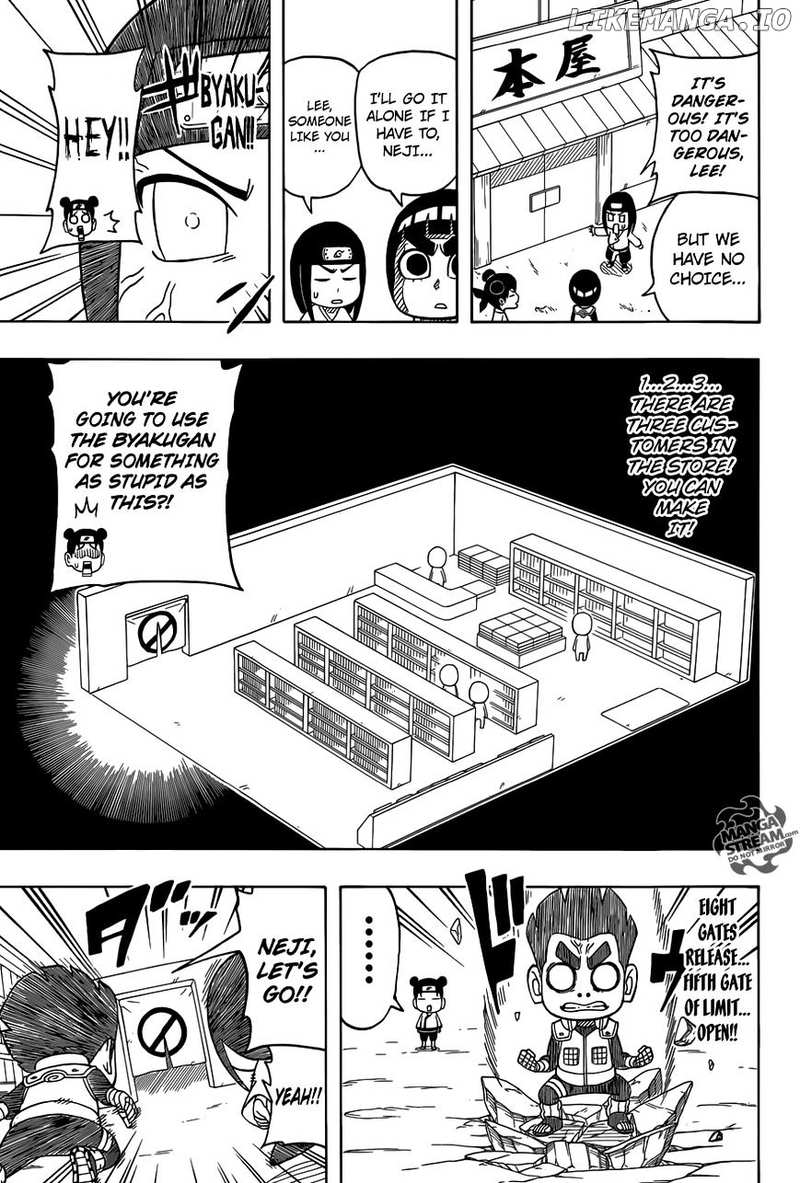 Rock Lee No Seishun Full-Power Ninden chapter 36 - page 14