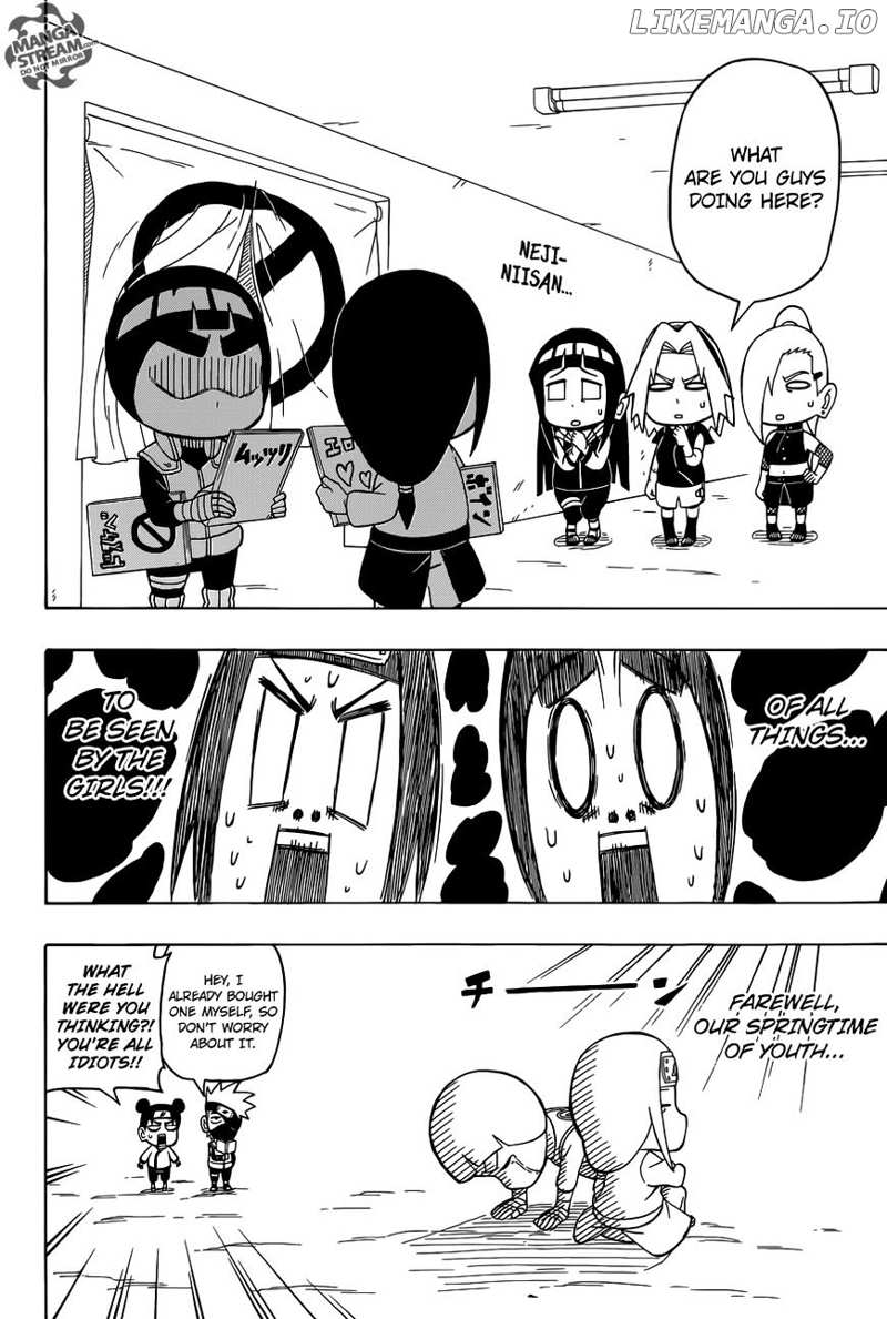 Rock Lee No Seishun Full-Power Ninden chapter 36 - page 15